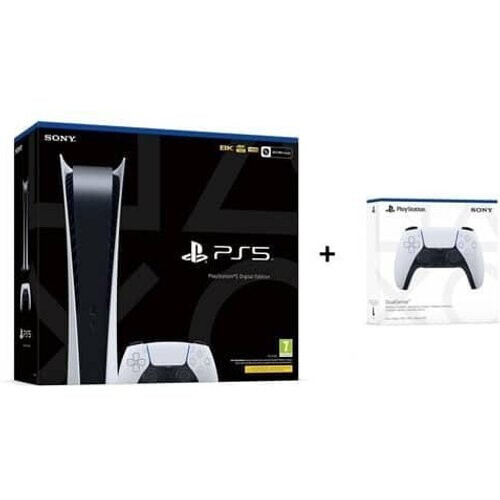 PlayStation 5 Digital Edition 825GB - White Number ...