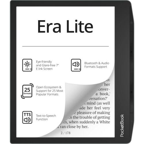 Dankzij de compacte PocketBook Era Lite Stone ...