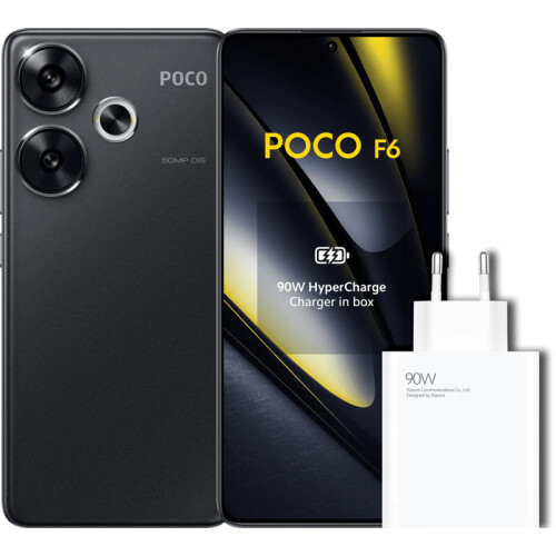 Le POCO F6 256 Go Noir 5G est un smartphone de ...