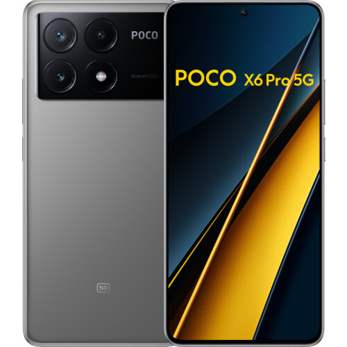 Le POCO X6 Pro 256 Go Gris 5G est un smartphone ...