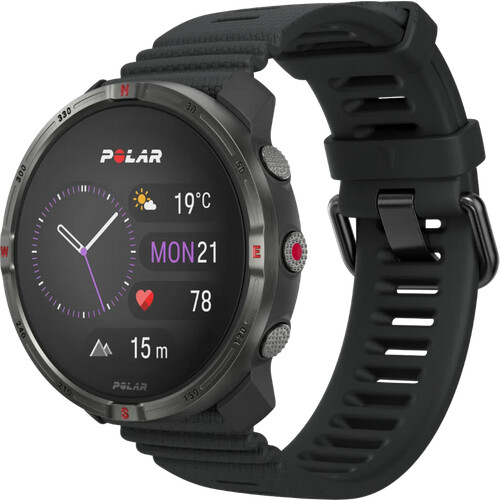 Begib dich mit der Outdoor-Smartwatch Polar Grit ...