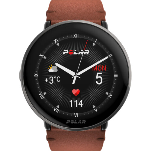 De Polar Ignite 3 Titanium/Bruin helpt jou ...