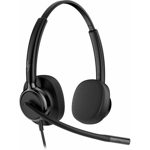 Poly Mission 425 Binaural Wired USB Headset ...