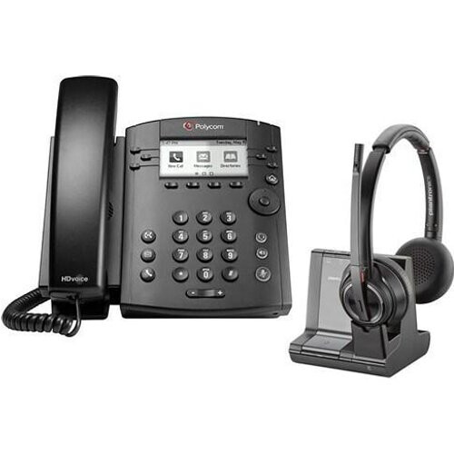 Polycom VVX 300 Plus W8220 Landline telephone ...