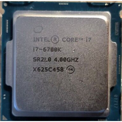 De Intel Core i7-6700K is een krachtige processor ...
