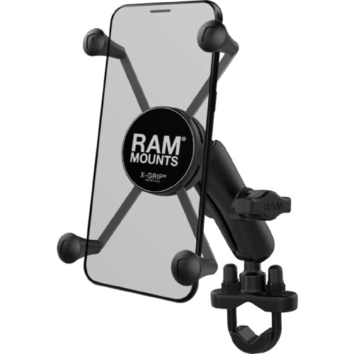  Placez votre smartphone sur votre moto de ...