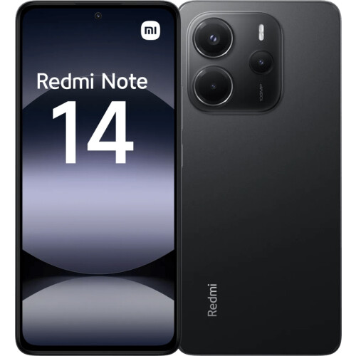 Le Redmi Note 14 128 Go Noir 4G est un smartphone ...