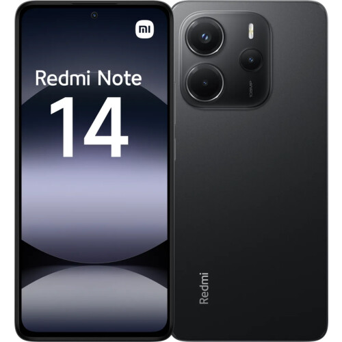 Le Redmi Note 14 256 Go Noir 4G est un smartphone ...