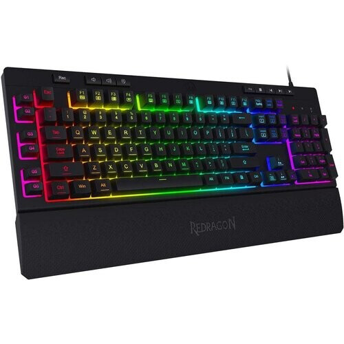 Redragon K512 Shiva RGB Backlit Membrane Gaming ...