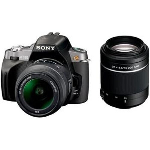 Reflex - Sony Alpha 230 - Negro + Objetivo Sony DT ...