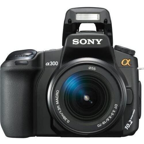 Reflex - Sony Alpha DSLR A300 - Noir + Objectif ...