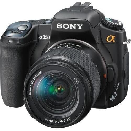 Sony Alpha DSLR-A350 + Sony 18-70mm f/3.5-5.6 AF ...