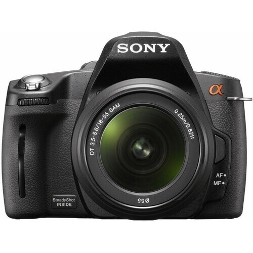 Reflex - Sony DSLR-A390 + Lente 18-55 mm - Negro ...