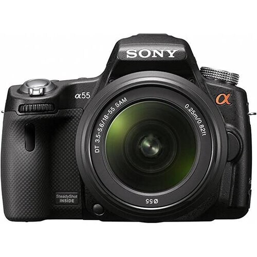 Réflex - Sony Alpha SLT-A55V Negro + Objetivo ...