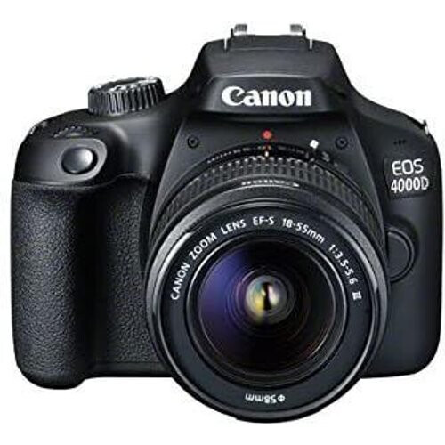 Canon EOS 4000D DSLR Camera and EF-S 18-55 mm ...