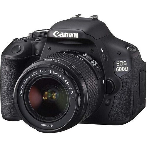 Réflex - Canon EOS 600D - Negro + Canon EF-S ...