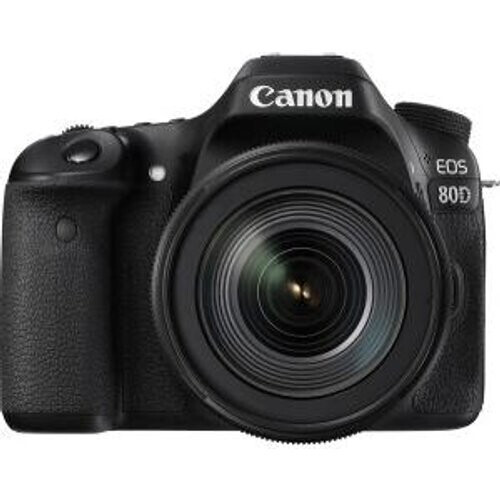 Réflex - Canon EOS 80D - Negro + Canon EF-S ...