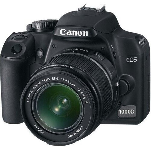 Canon EOS 1000D + Canon EF-S 18-55mm f/3.5-5.6 IS ...