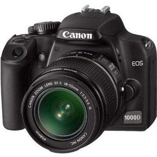 Canon EOS 1000D + Canon EF-S 18-55mm f/3.5-5.6 IS ...