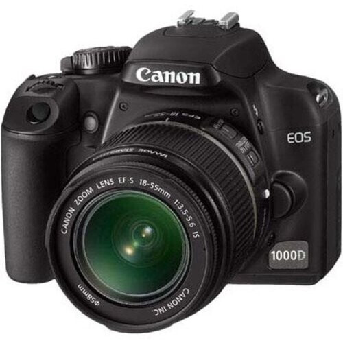 Reflex Canon EOS 1000D - Noir + Objectifs Canon EF ...