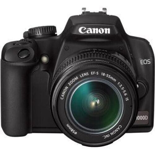 Reflex Canon EOS 1000D - Noir + Objectif Canon ...