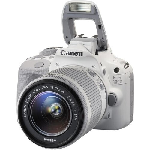 Reflex - Canon EOS 100D Blanc + Objectif Canon ...