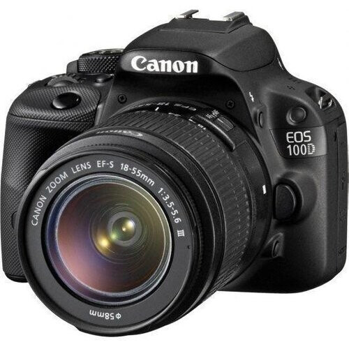 Reflex - Canon EOS 100D - Noir + Objectif EF-S ...