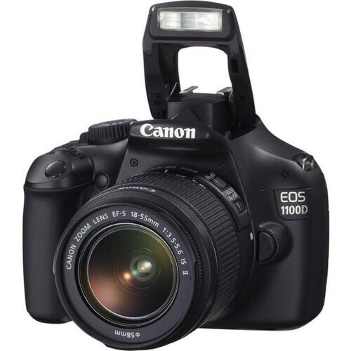 Reflex Canon EOS 1100D Gris + Objectif Canon EF-S ...