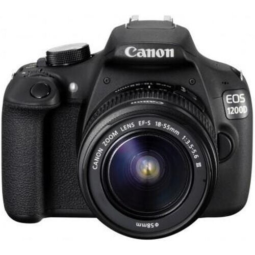 Reflex Canon EOS 1200D - Black + Lens 18-55mm ...