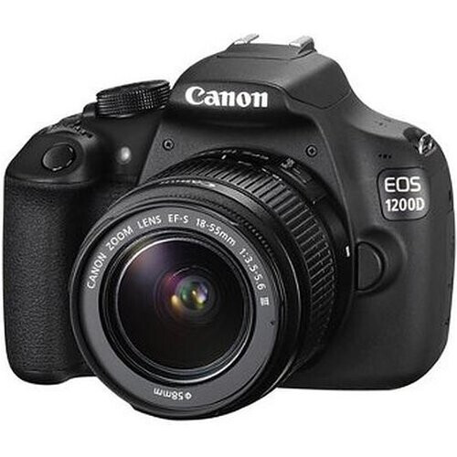 Reflex Canon EOS 1200d - Negro + Objetivo Canon ...