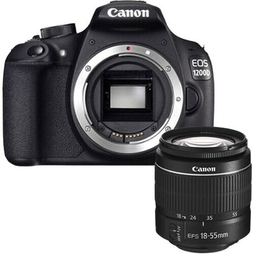 Réflex Canon EOS 1200D - Negro + Objetivo Canon ...