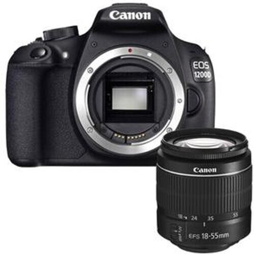 Réflex Canon EOS 1200D - Negro + Objetivo Canon ...