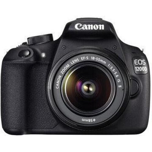 Cámara Reflex - Canon EOS 1200 D - Negro + ...