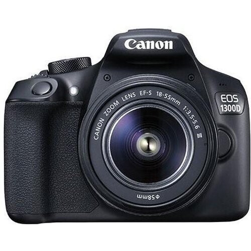 Réflex EOS 1300D - Negro + Canon EF-S 55-250mm ...