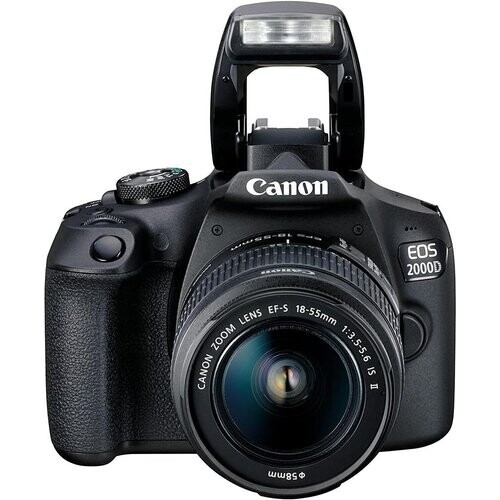 Réflex Eos 2000D - Negro + Canon Canon EOS 2000D ...
