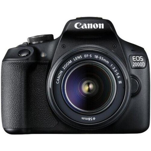 Reflex Canon EOS 2000D - Noir + Objectif Canon ...