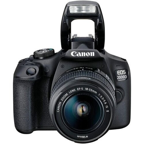 Reflex Canon EOS 2000D - Noir + Objectif Zoom Lens ...