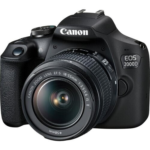 Reflex Canon EOS 2000D - Noir + Objectif Canon ...