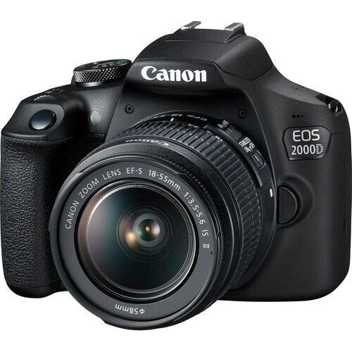 Reflex Canon EOS 2000D - Noir + Objectif Canon ...