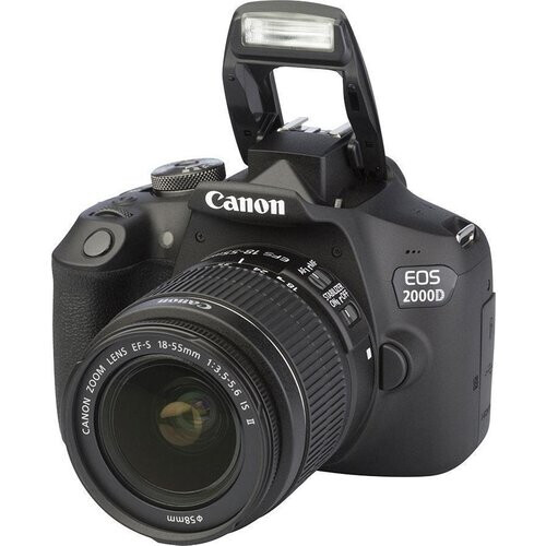 Reflex Canon EOS 2000D - Noir + Objectif Canon ...