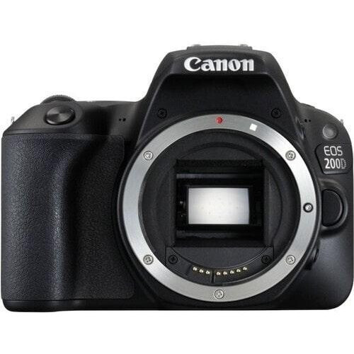 Réflex - Canon EOS 200D Negro + objetivo Canon ...