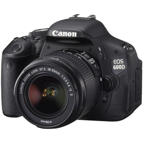 Réflex - Canon EOS 600D Negro + Objetivo Canon ...