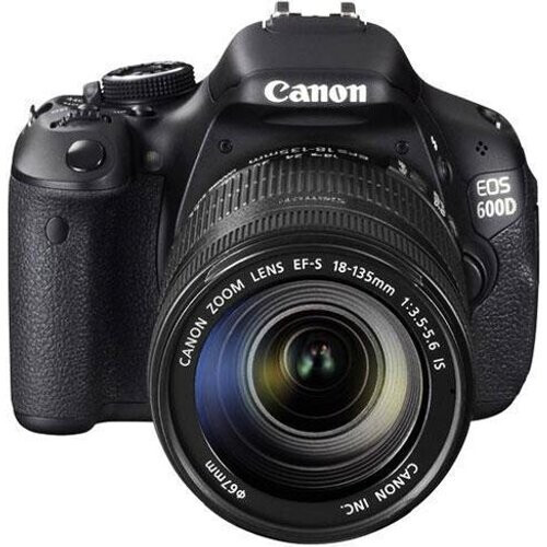 Reflex - Canon EOS 600D - Noir + Objectif EF-S ...