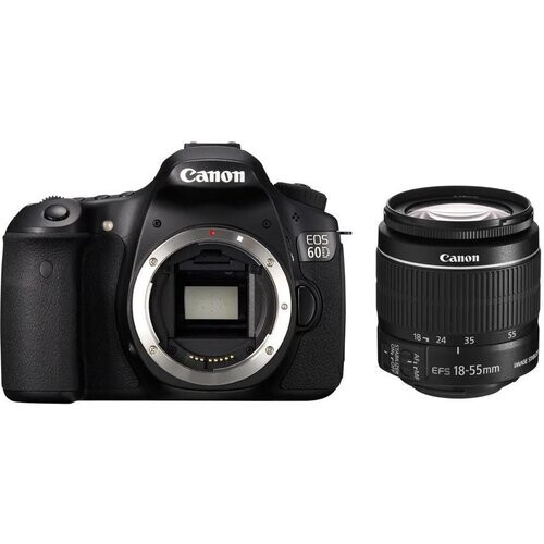 Reflex - Canon EOS 60D - Noir + Objectif EF-S ...