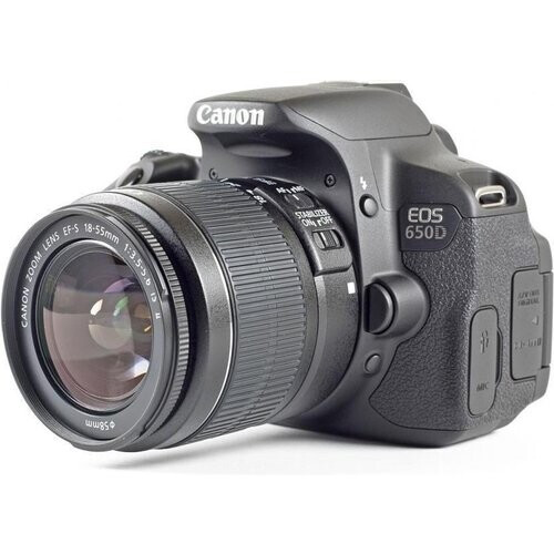 Reflex Canon EOS 650D - Noir + Objectif Canon Zoom ...