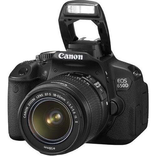 Reflex Canon Eos 650D - Noir + Objectif Canon Zoom ...