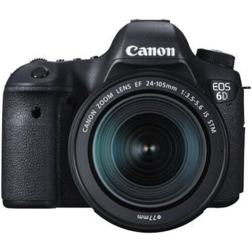 Reflex - Canon EOS 6D - Noir + Objectif Canon EF ...