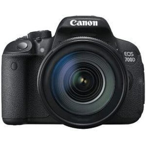 Reflex Canon EOS 700D - Noir + Objectif Canon EF-S ...