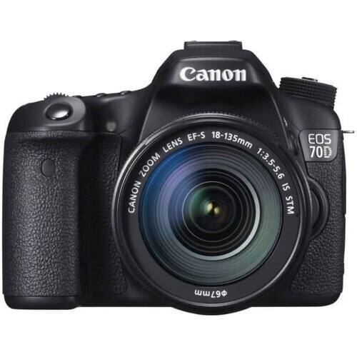 Réflex Canon EOS 70D + Objetivo 18-135 mm Cámara ...