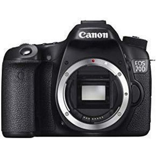 Reflex - Canon EOS 70D - Negro + Lente EF-S 18-200 ...